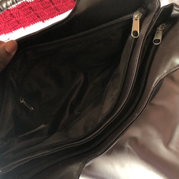 Brown leather handbag ( umbrella is no longer available with bag) ** - Picture 7 of 16